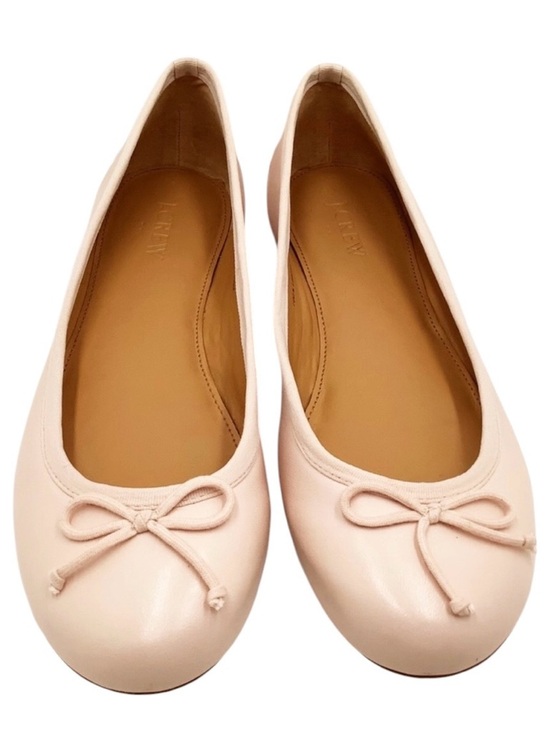 J. Crew Shoes - {J.Crew} # G1939 Kiki Pink Blush Bow Ballet Flats